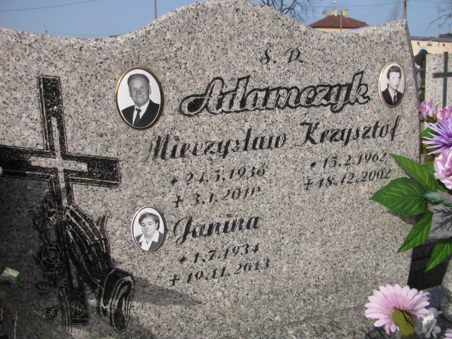 Mieczysław ADAMCZYK 1936 Bielsko-Biała Hałcnów - Grobonet - Wyszukiwarka osób pochowanych