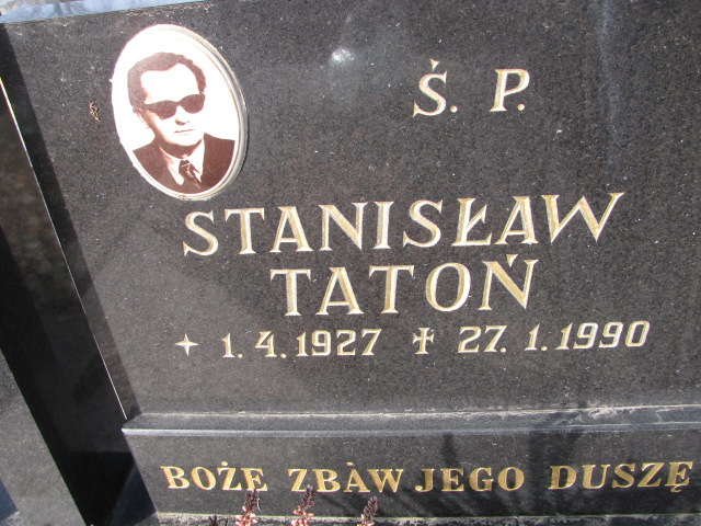 Stanisław TATOŃ 1927 Bielsko-Biała Hałcnów - Grobonet - Wyszukiwarka osób pochowanych