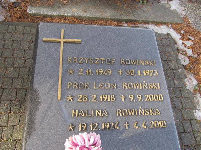 Leon ROWIŃSKI 1918 Bielsko-Biała Hałcnów - Grobonet - Wyszukiwarka osób pochowanych