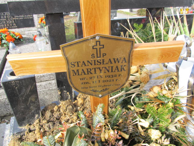 Stanisława MARTYNIAK 1932 Bielsko-Biała Hałcnów - Grobonet - Wyszukiwarka osób pochowanych