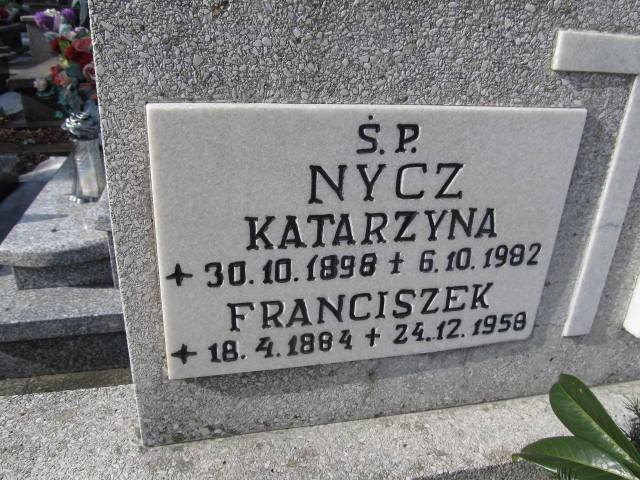 Ewa NYCZ 1861 Bielsko-Biała Hałcnów - Grobonet - Wyszukiwarka osób pochowanych