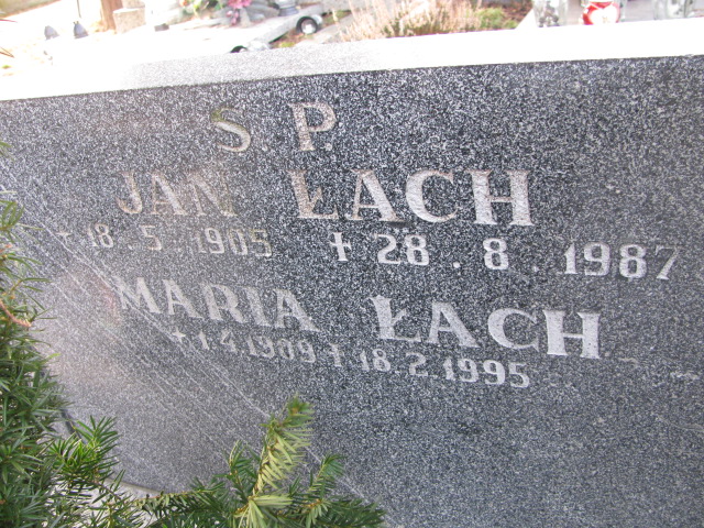 Maria ŁACH 1909 Bielsko-Biała Hałcnów - Grobonet - Wyszukiwarka osób pochowanych