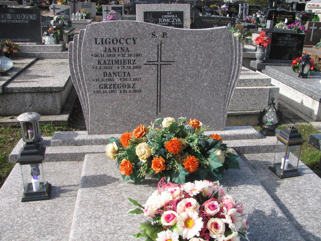 Grób DANUTA LIGOCKA