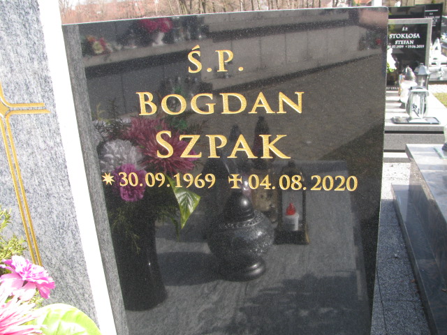 Bogdan SZPAK 1969 Bielsko-Biała Hałcnów - Grobonet - Wyszukiwarka osób pochowanych
