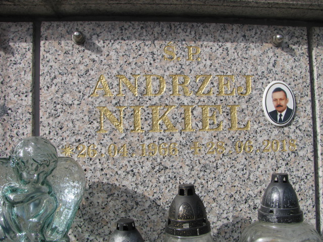 Andrzej NIKIEL 1966 Bielsko-Biała Hałcnów - Grobonet - Wyszukiwarka osób pochowanych